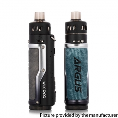 (Ships from Bonded Warehouse)Authentic Voopoo Argus Pro 80W 3000mAh VW Pod System Vape Mod Kit 4.5ml 0.15ohm / 0.3ohm - Petrol Green Silver