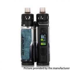 (Ships from Bonded Warehouse)Authentic Voopoo Argus Pro 80W 3000mAh VW Pod System Vape Mod Kit 4.5ml 0.15ohm / 0.3ohm - Petrol Green Silver