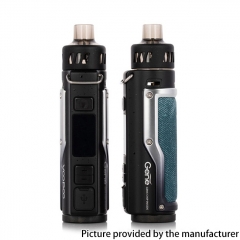 (Ships from Bonded Warehouse)Authentic Voopoo Argus Pro 80W 3000mAh VW Pod System Vape Mod Kit 4.5ml 0.15ohm / 0.3ohm - Petrol Green Silver