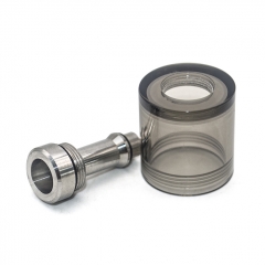 Steam Tuners Style Replacement Tank + Chimney for Fev Flash e-Vapor V4.5S Style RTA Tank 3.5ml - Black