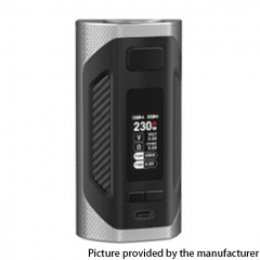 (Ships from Bonded Warehouse)Authentic SMOKTech SMOK Rigel 230W VW Box Mod 18650 - Silver