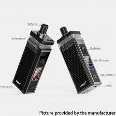 (Ships from Bonded Warehouse)Authentic Smoant Pasito II 2 V2 80W 2500mAh TC VW Pod Starter Kit 6ml - Diamond Shaped