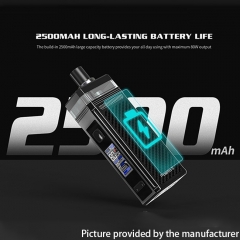 (Ships from Bonded Warehouse)Authentic Smoant Pasito II 2 V2 80W 2500mAh TC VW Pod Starter Kit 6ml - Diamond Shaped