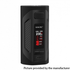 (Ships from Bonded Warehouse)Authentic SMOKTech SMOK Rigel 230W VW Box Mod 18650 - Black