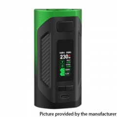 (Ships from Bonded Warehouse)Authentic SMOKTech SMOK Rigel 230W VW Box Mod 18650 - Green
