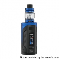 (Ships from Bonded Warehouse)Authentic SMOKTech SMOK Rigel 230W VW Box Mod 18650 +TFV9 Sub Ohm Tank Kit - Blue