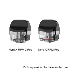 (Ships from Bonded Warehouse)Authentic SMOK Nord X Empty Pod Cartridge Nord X RPM 2 Pod 3pcs