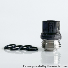 Monarchy Inverted Whistle Dama Style Drip Tip for BB Billet Boro AIO Box Mod - Black