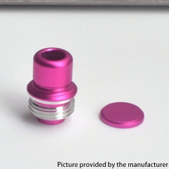 Authentic MK MODS TB Boro Drip Tip and Button for Pusle V2 Mod - Pink
