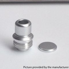 Authentic MK MODS TB Boro Drip Tip and Button for Pusle V2 Mod - Silver