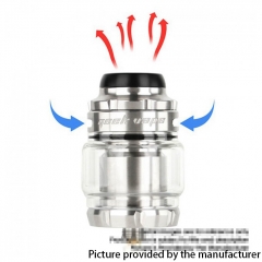 (Ships from Bonded Warehouse)Authentic GeekVape ZX II 25mm RTA 4.5ml - Black