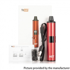 (Ships from Bonded Warehouse)Authentic Yocan Hit Vaporizer Kit - Black