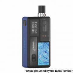 (Ships from Bonded Warehouse)Authentic Smoant Knight 80 80W 18650 TC VW Box Mod RBA Pod System Vape Starter Kit - Bronze Blue