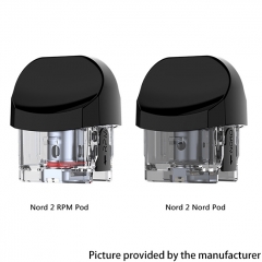 (Ships from Bonded Warehouse)Authentic SMOK Nord 2 Empty Pod Cartridge Nord 2 Nord Pod 3pcs