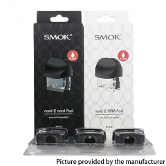 (Ships from Bonded Warehouse)Authentic SMOK Nord 2 Empty Pod Cartridge Nord 2 Nord Pod 3pcs