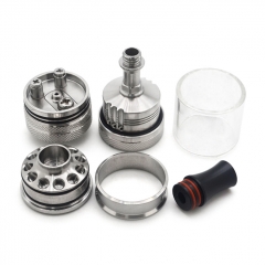 (Ships from Germany)ULTON G-Class Style 316SS 22mm RTA 3.5ml MTL Version w/Extra Bells- Silver