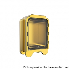 Authentic ThunderHead Creations Blaze Sliding Single Glass Empty Boro Tank for BB Billet  Boro Box Mod - Gold