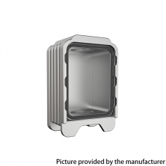 Authentic ThunderHead Creations Blaze Sliding Single Glass Empty Boro Tank for BB Billet  Boro Box Mod - Silver