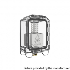 Authentic ThunderHead Creations Blaze Bridge with Sliding Single Glass Boro Tank for BB Billet Boro Box Mod - Crystal