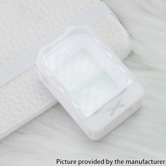 SXK Mission Spacepod EXO Style Boro Tank for SXK BB Billet AIO Box Mod Kit - White