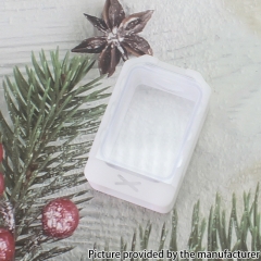 SXK Mission Spacepod EXO Style Boro Tank for SXK BB Billet AIO Box Mod Kit - White