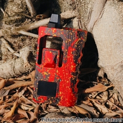 Authentic ThunderHead Creations Blaze Evolv DNA80C AIO Boro Box Mod - Splatter Red