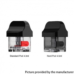 (Ships from Bonded Warehouse)Authentic SMOK RPM40 Empty Pod Cartridge 3pcs RPM Nord Pod 4.5ml