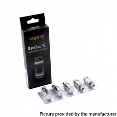 (Ships from Bonded Warehouse)Authentic Aspire Nautilus X Replacement Coil Head 5pcs 1.8ohm