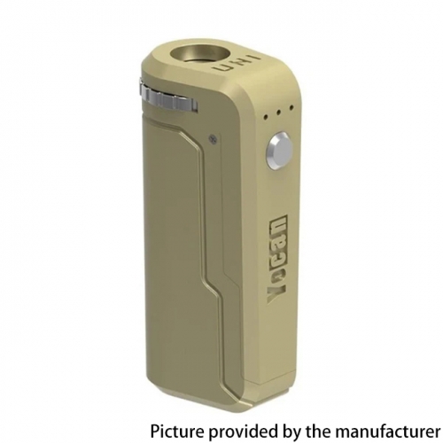(Ships from Bonded Warehouse)Authentic Yocan UNI 650mAh Mod - Matt Gold