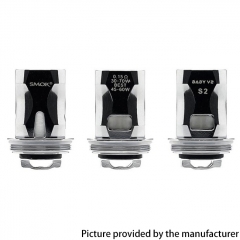 (Ships from Bonded Warehouse)Authentic SMOK Baby V2 Coil for Stick V9 Max Kit Stick V9 Kit TFV8 Baby V2 Tank R-kiss Kit Species Kit S2 0.15ohm 3PCS