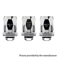 (Ships from Bonded Warehouse)Authentic SMOK Baby V2 Coil for Stick V9 Max Kit Stick V9 Kit TFV8 Baby V2 Tank R-kiss Kit Species Kit S1 0.15ohm 3PCS
