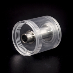 Steam Tuners Style Replacement Tank + Chimney for Fev Flash e-Vapor V4.5S Style RTA Tank 3.5ml - Transparent