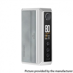 (Ships from Bonded Warehouse)Authentic VOOPOO Drag 5 18650 Box Mod - Silver