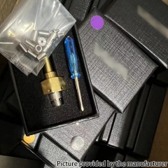 VWM Dope R Style RBA Bridge for BB Billet Box Mod Kit Boro Device - Blue