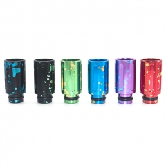 Focivape Aluminium Alloy 510 Drip Tip for RTA RDA A Version - Black Blue