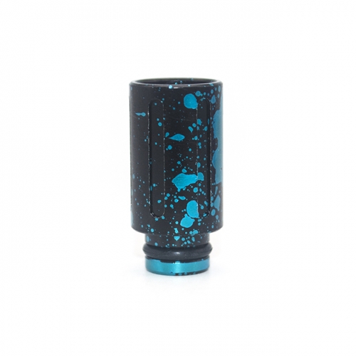 Focivape Aluminium Alloy 510 Drip Tip for RTA RDA A Version - Black Blue
