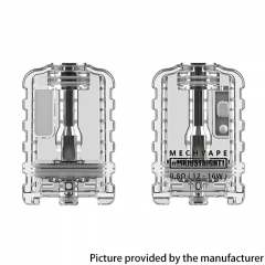 Authentic MECHVAPE x MRJUSTRIGHT Refillable Boro Cartridge 4.5ml 0.8ohm 2pcs