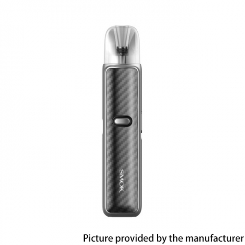 (Ships from Bonded Warehouse)Authentic SMOK Solus GT Kit 2ml Regular IML Series - Silver Carbon Fiber
