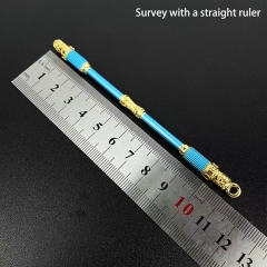 Zinc Alloy Mini Weapons Toys Black Myth: WuKong Game Peripheral The Monkey King Collectible Model Home Deoration - B