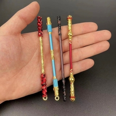 Zinc Alloy Mini Weapons Toys Black Myth: WuKong Game Peripheral The Monkey King Collectible Model Home Deoration - B