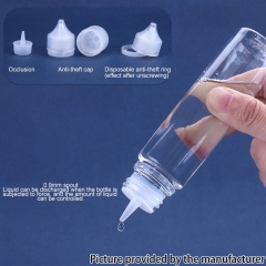 Replacement PET Empty Dropper with Cap Bottle 30ml 1pc - Transparent A