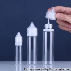 Replacement PET Empty Dropper with Cap Bottle 30ml 1pc - Transparent A