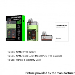 (Ships from Bonded Warehouse)Authentic Vaporesso ECO Nano Pro Kit 6ml - Ocean Blue