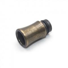 510 Drip Tip Large Bore Metal Mouthpiece for RTA RDA Tank - Brass
