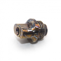 Authentic MK MODS Toxic Titanium TA Integrated Drip Tip for BB Billet Boro AIO Box Mod - Bronze