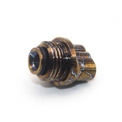 Authentic MK MODS Toxic Titanium TA Integrated Drip Tip for BB Billet Boro AIO Box Mod - Bronze