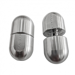 Stainless Steel Fidget Spinner Stress Reliever EDC Toys Finger Spinner - Silver