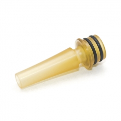 PEI 510 MTL Long Drip Tip for Diplomat Style RTA - Yellow