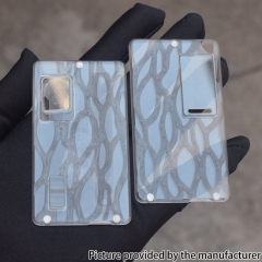 Authentic MK MODS Engraved Panels with Inner for Dotaio V2 Mod - Pattern B Clear