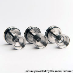 Vazzling Diplomat Style 23mm MTL RTA Atomizer with 4 Airpins - Mirror Polished
